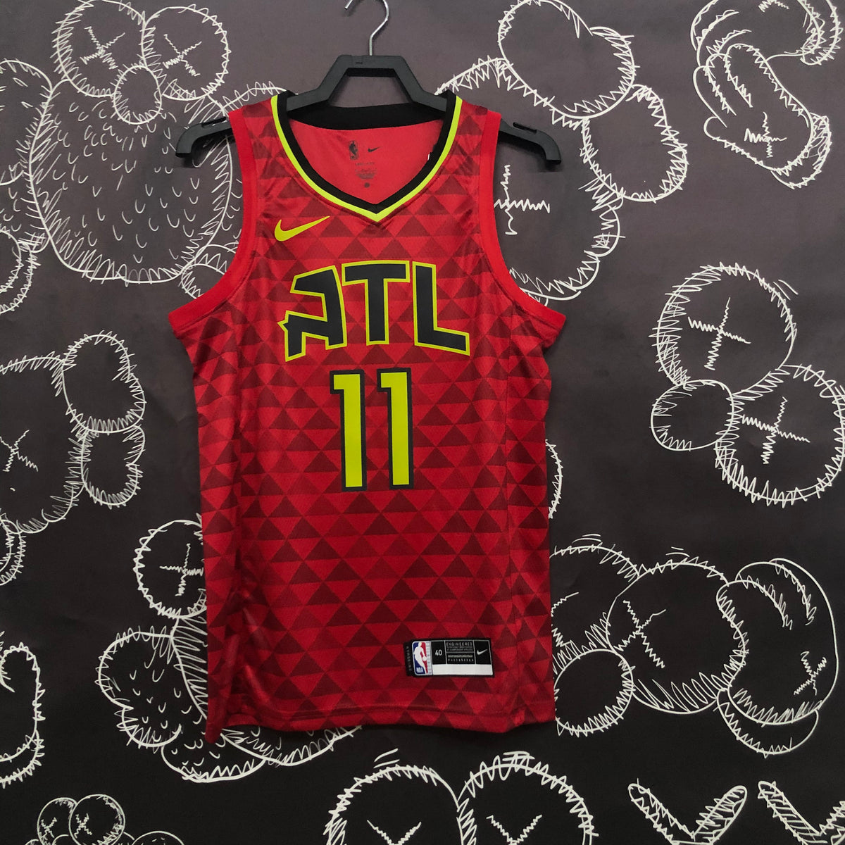 Regata Atlanta Hawks Vermelha