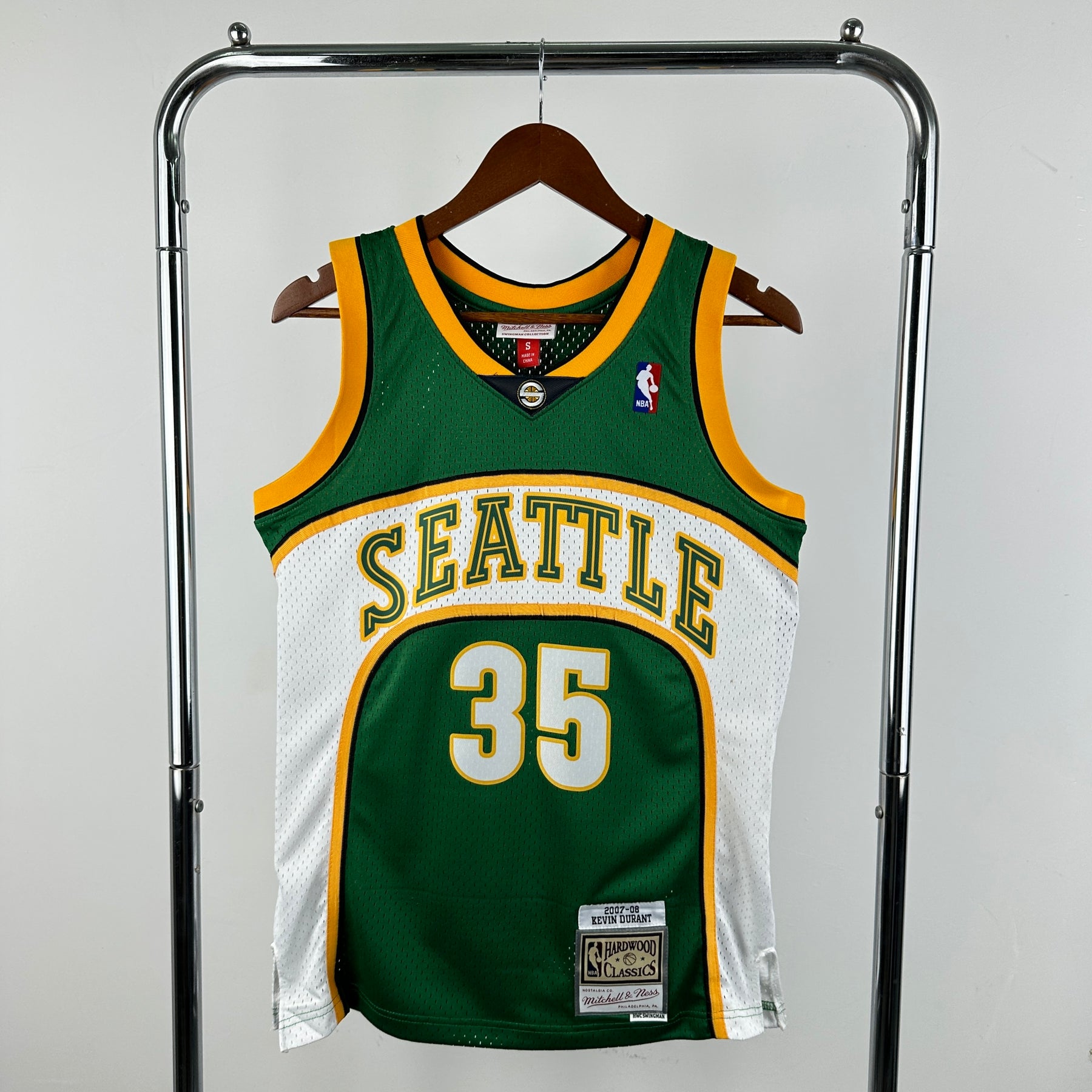 Regata Oklahoma City Thunder Retrô Verde (SONICS)