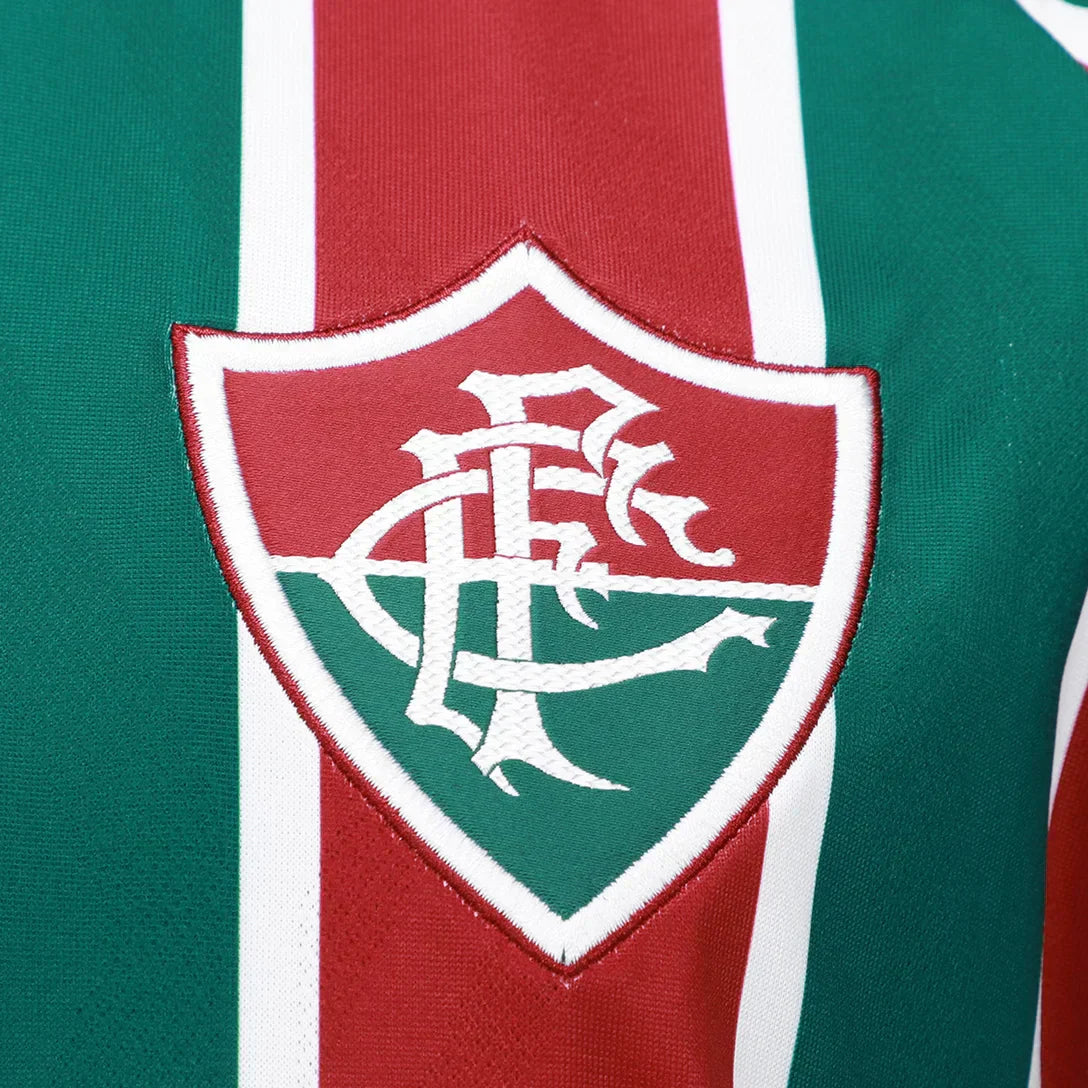 Camisa Fluminense I 25/26 s/n Torcedor Umbro Masculina - Verde+Vermelho