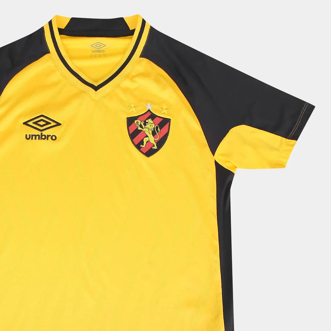 Camisa Sport II 25/26 s/n Torcedor Umbro Masculina - Amarelo+Preto