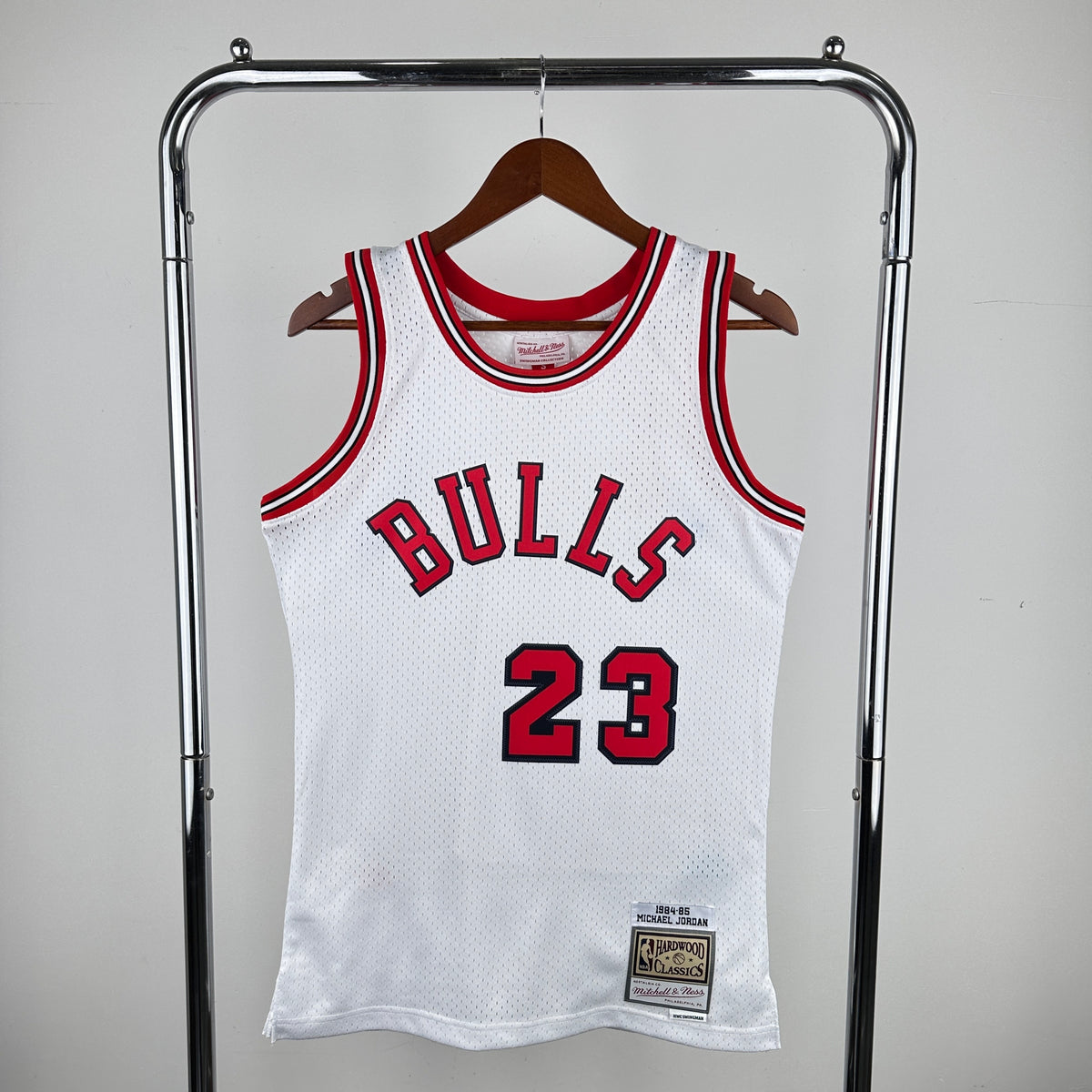 Regata Mitchell & Ness  Chicago Bulls 1984-1985 Branca