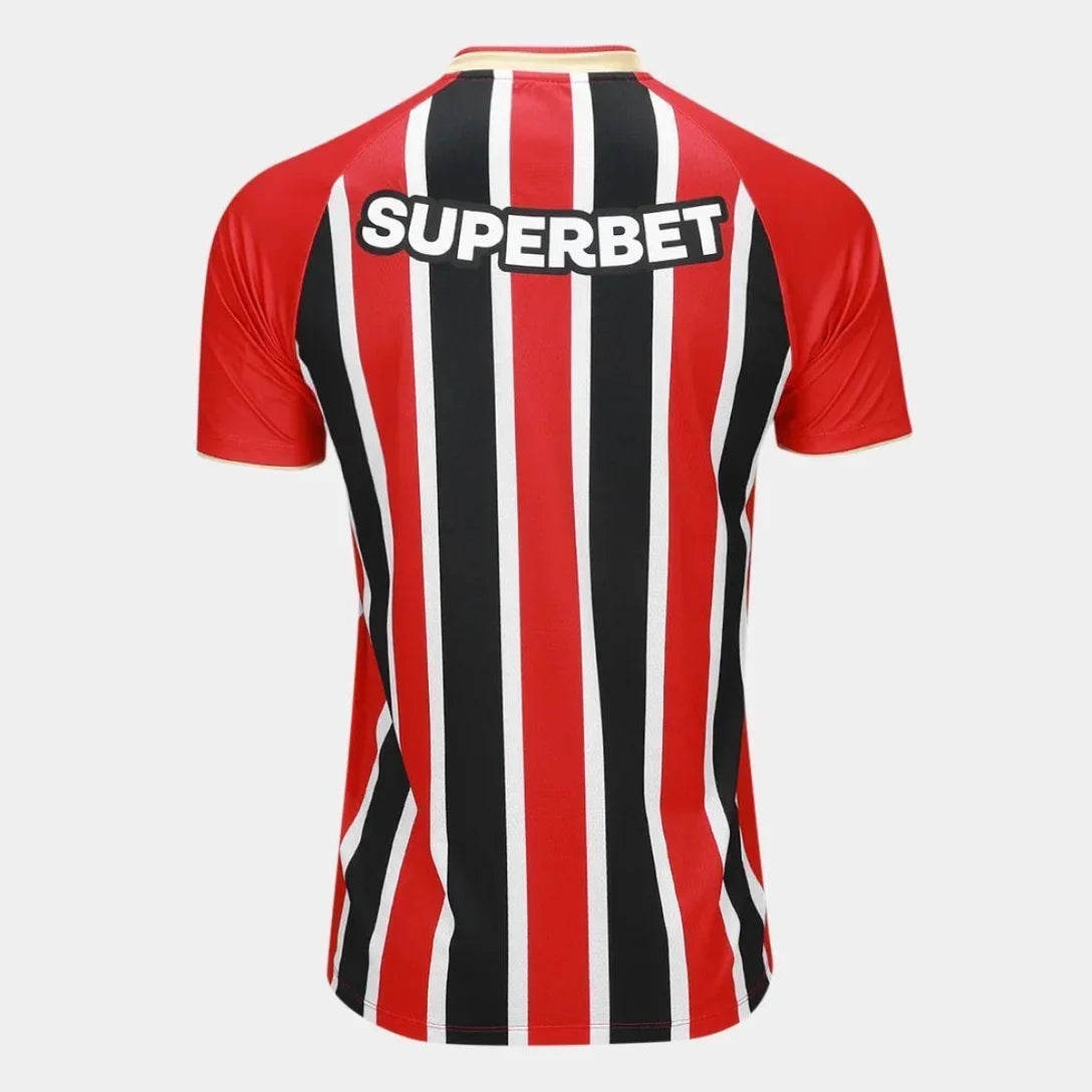 Camisa São Paulo II 25/26 s/n Jogador New Balance Masculina - Vermelho