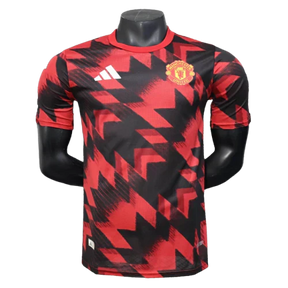 Camisa de treino Manchester United 25/26 - Vermelha - Versão Jogador