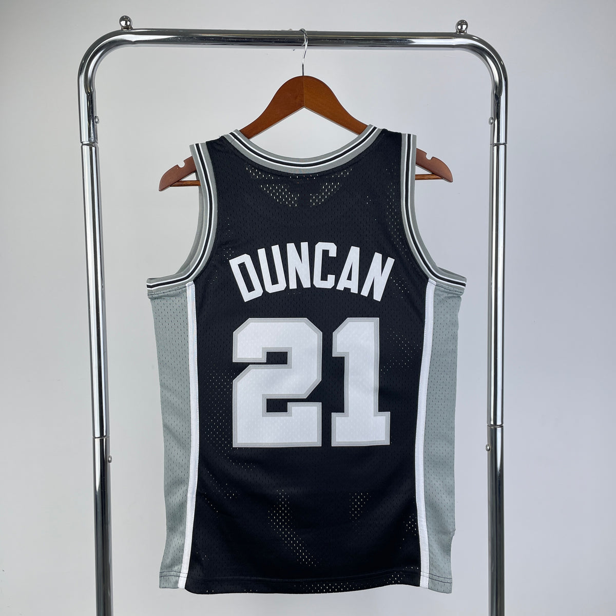 Camisa NBA San Antonio Spurs Retrô Preta