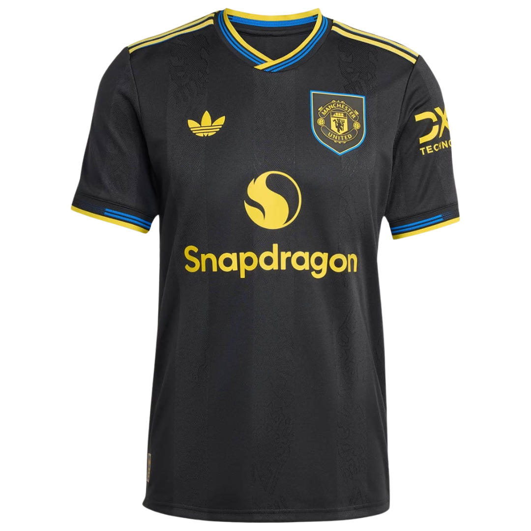 Camisa Manchester United 25/26 Masculina Torcedor - Preta