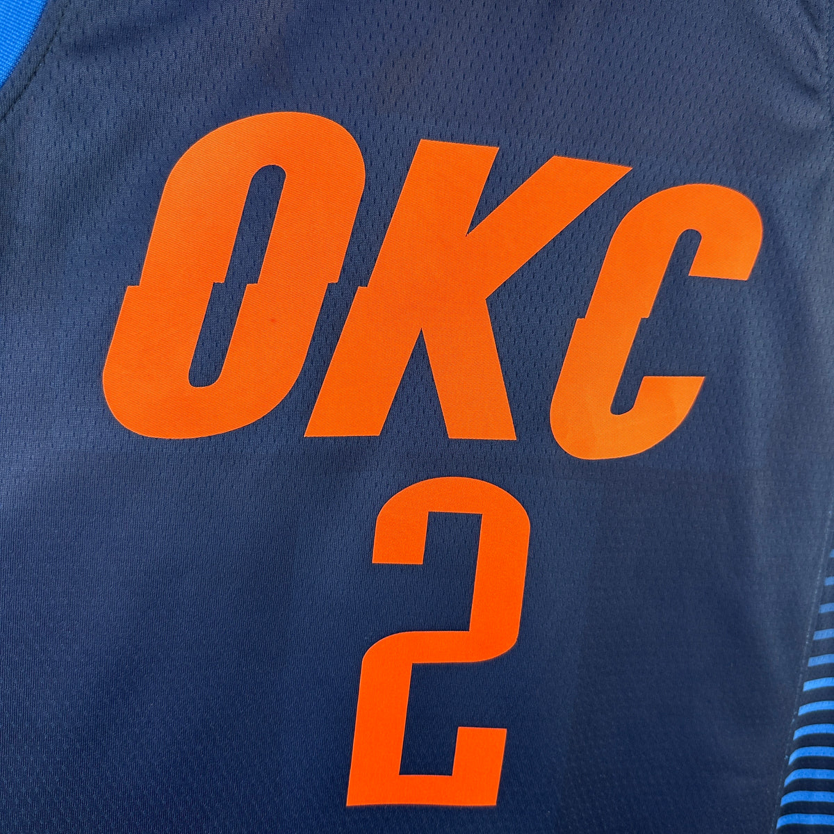 Regata Oklahoma City Thunder  Azul