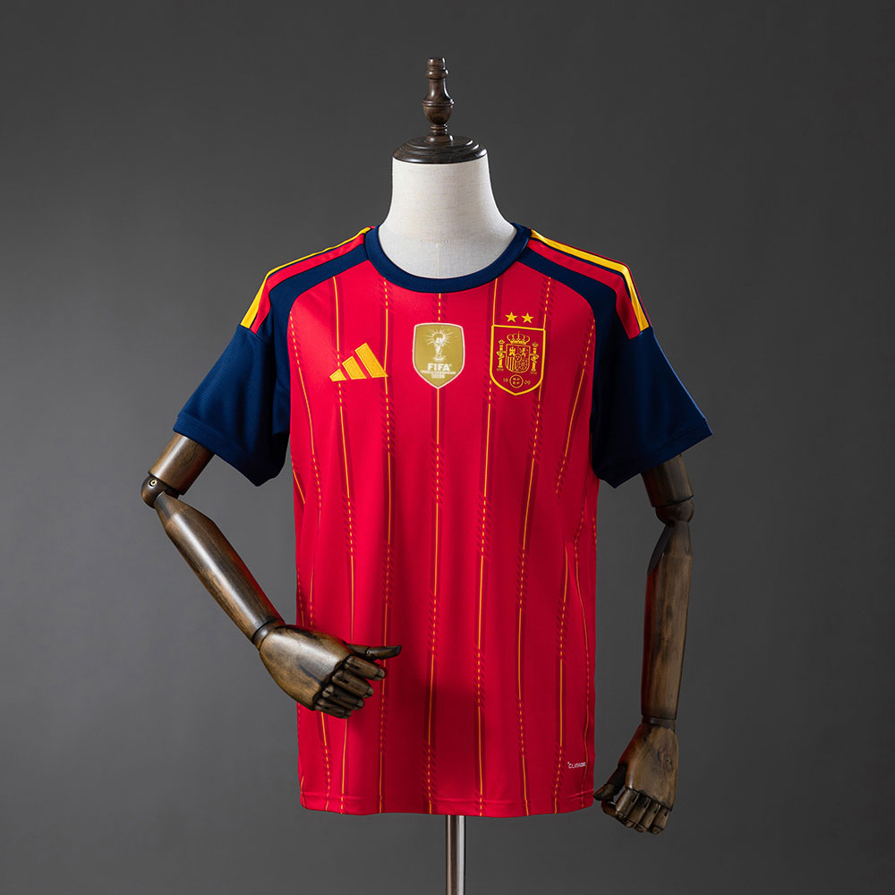 Espanha Home 2025-26 Patch Campeão