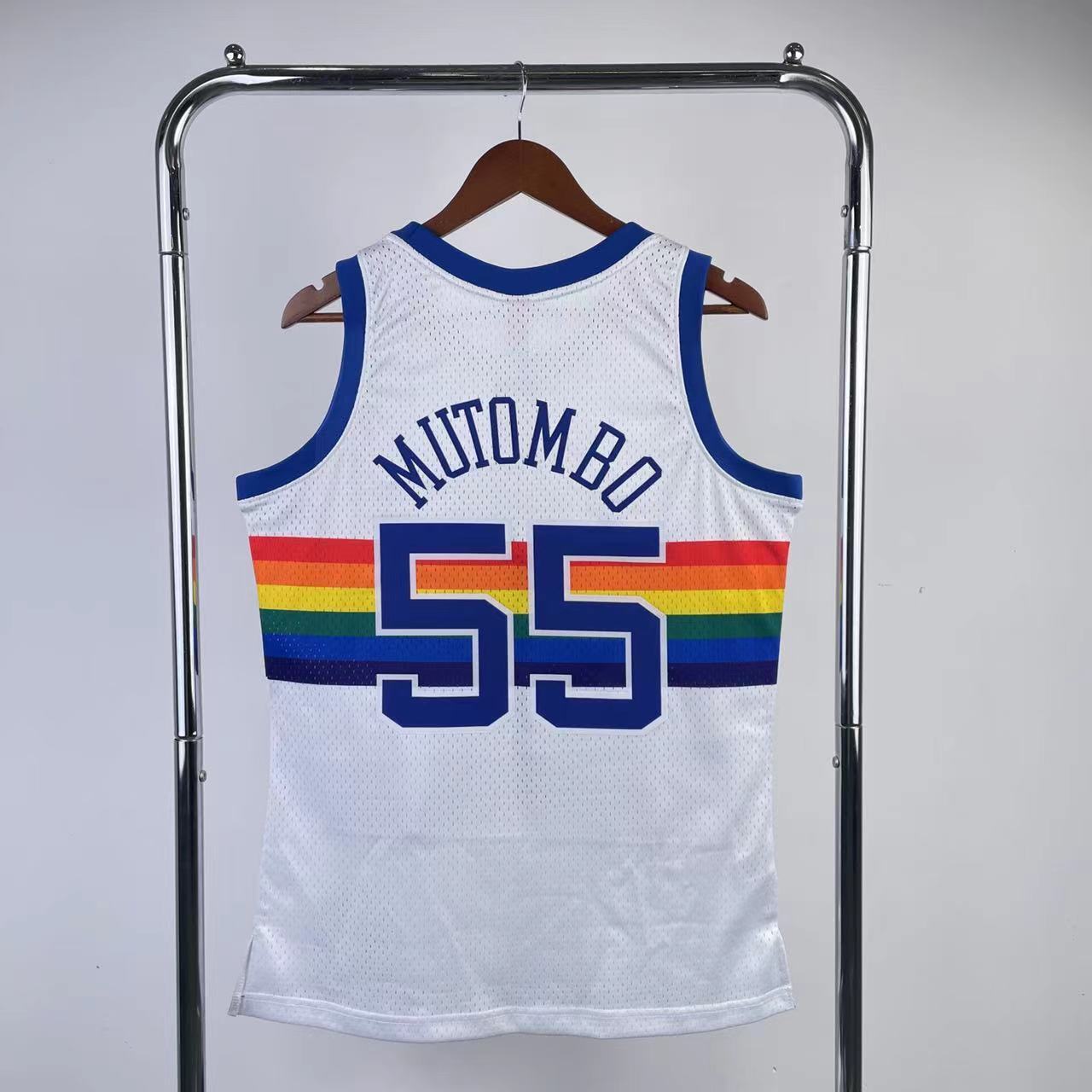 Regata Denver Nuggets Retrô Branca