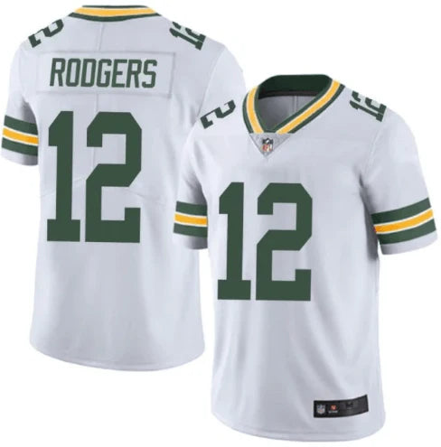 Camisa Green Bay Packers Aaron Rodgers Vapor Limited Branca
