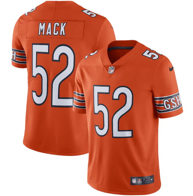 Camisa Chicago Bears Vapor Limited Laranja