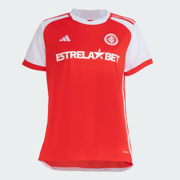 Camisa Internacional 24/25 Adidas Home Feminina Torcedor