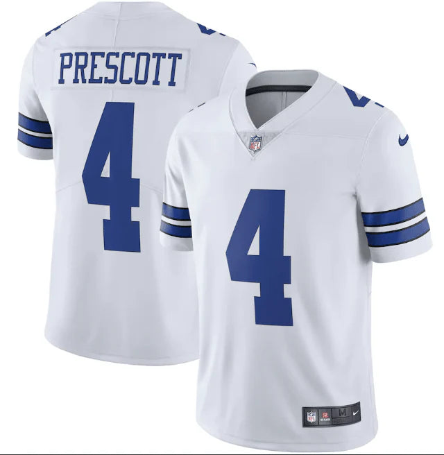 Camisa Dallas Cowboys Vapor Limited Branca