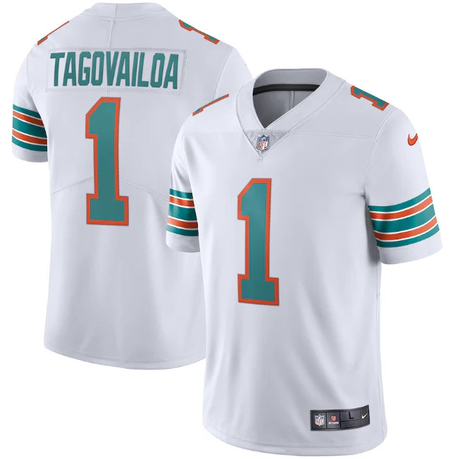 Camisa Miami Dolphins Vapor Limited Branca