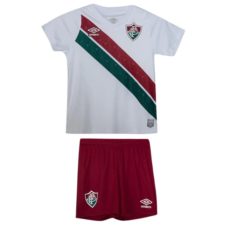 Kit infantil Fluminense Reserva Uniforme 24/25 Umbro