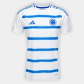 Camisa Cruzeiro II 25/26 s/n Torcedor Adidas Feminina - Branco+Azul