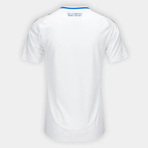 Camisa Cruzeiro II 25/26 s/n Torcedor Adidas Feminina - Branco+Azul