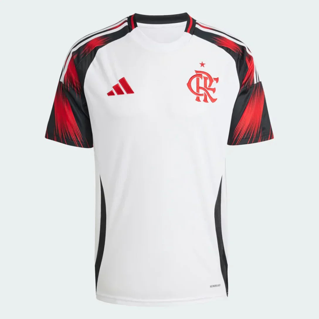 Camisa Flamengo II 25/26 Torcedor Adidas Masculina - Branco