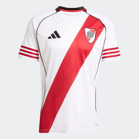 Camisa River Plate Home 25/26 s/n Torcedor Adidas Masculina - Branco