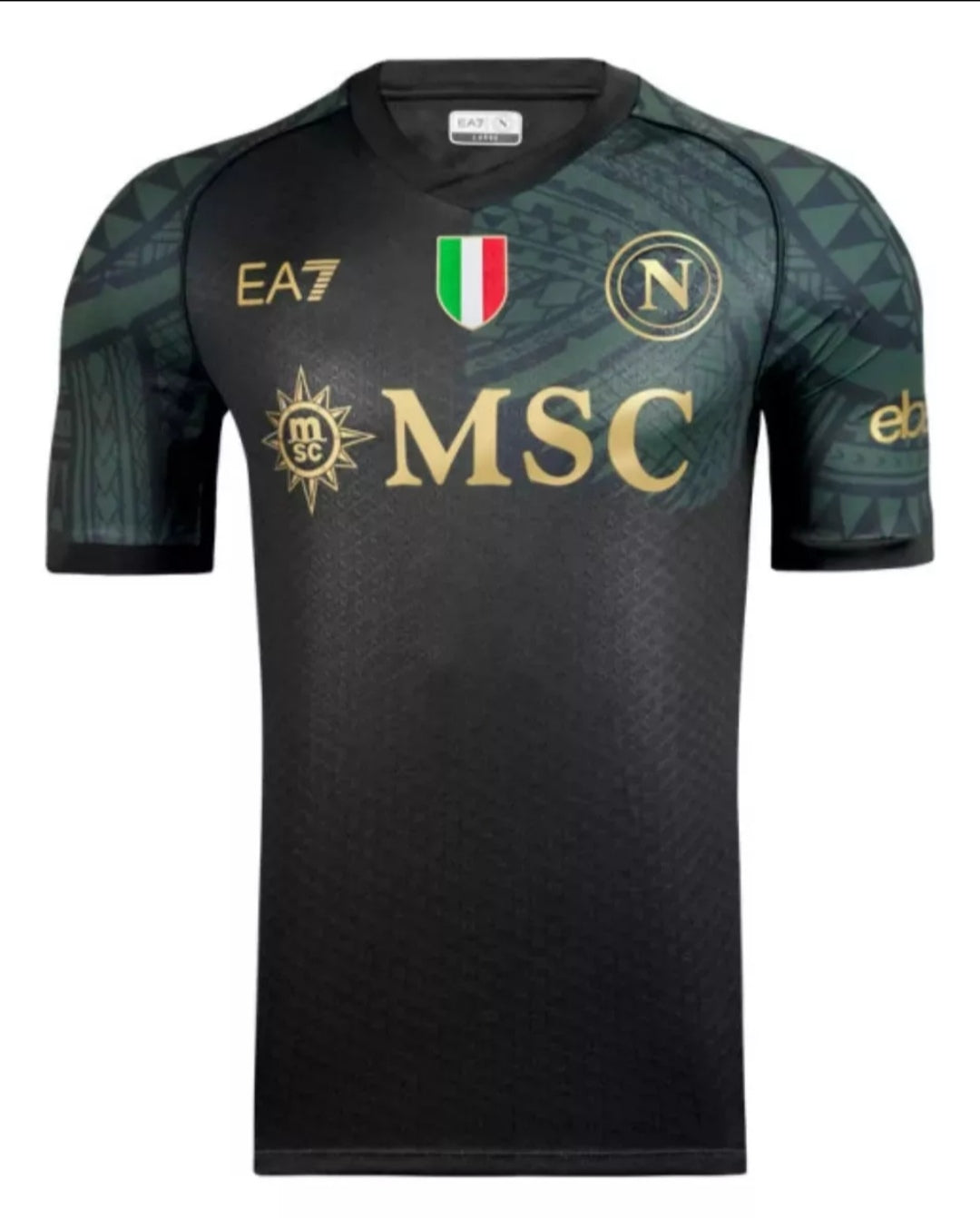 Camisa Napoli III 24/25 EA7 Masculina - Lançamento