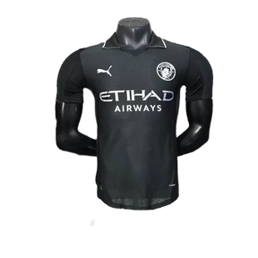 Camisa Manchester City 25/26 Edição Especial - Preta - Versão Jogador