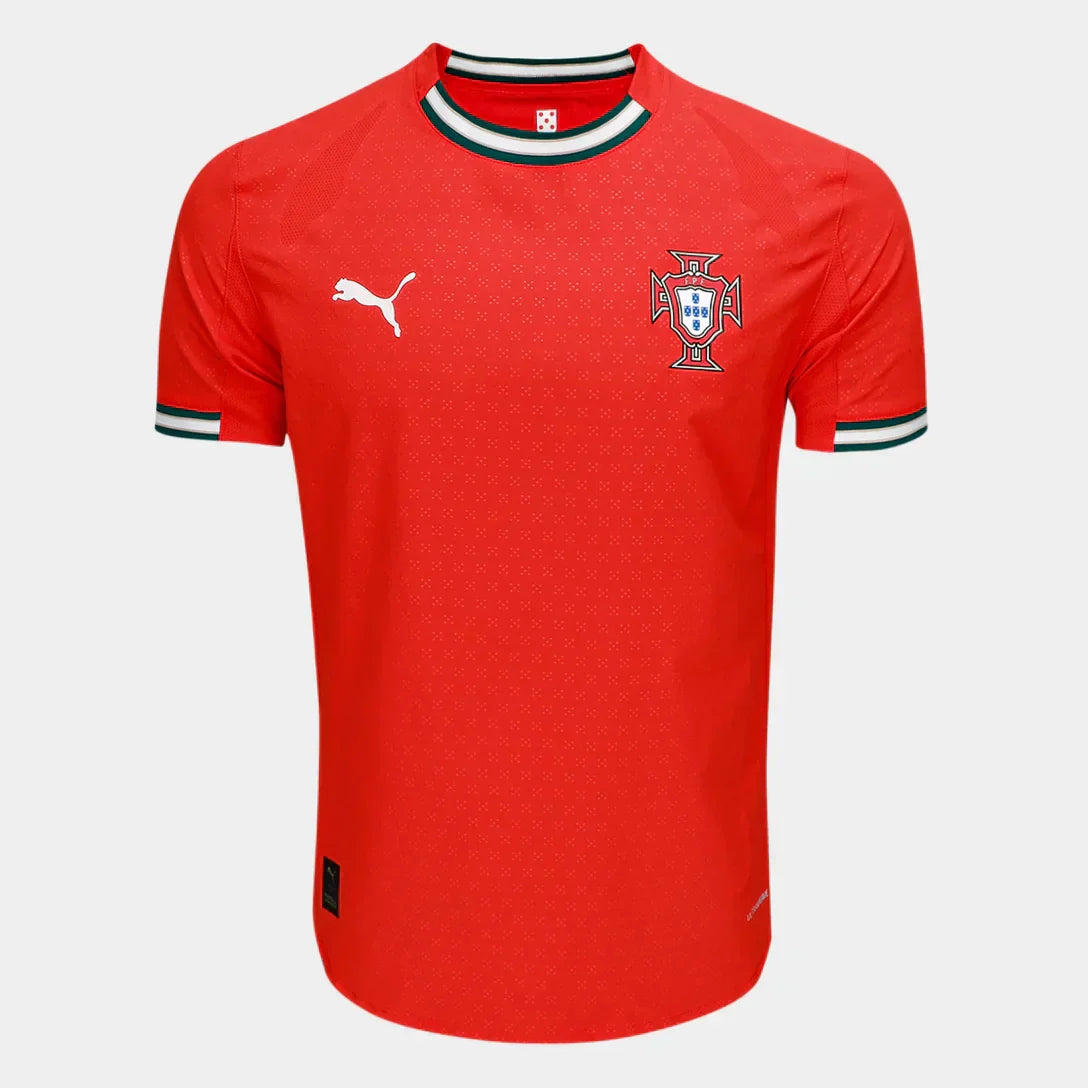 Camisa Seleção Portugal Home 25/26 s/n Puma Masculina - Vermelho