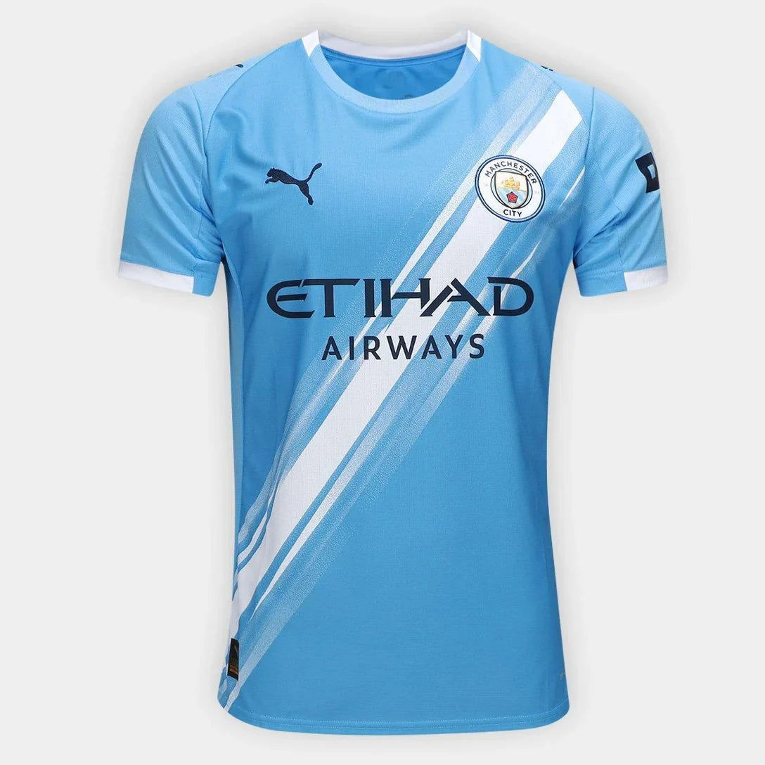 Camisa Manchester City Home 25/26 s/n Torcedor Puma Masculina - Azul