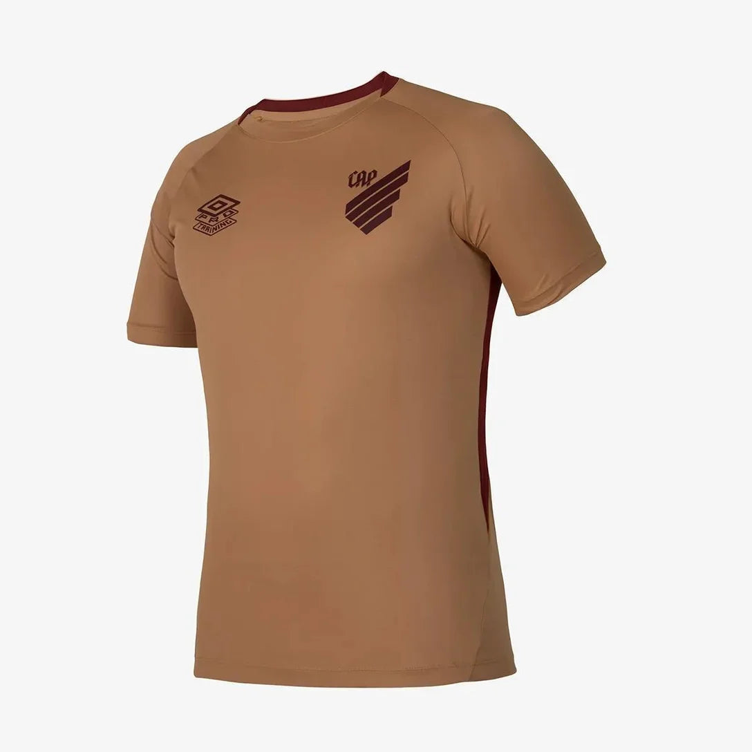 Camisa Athletico Paranaense Treino 25/26 Umbro Masculina - Dourado