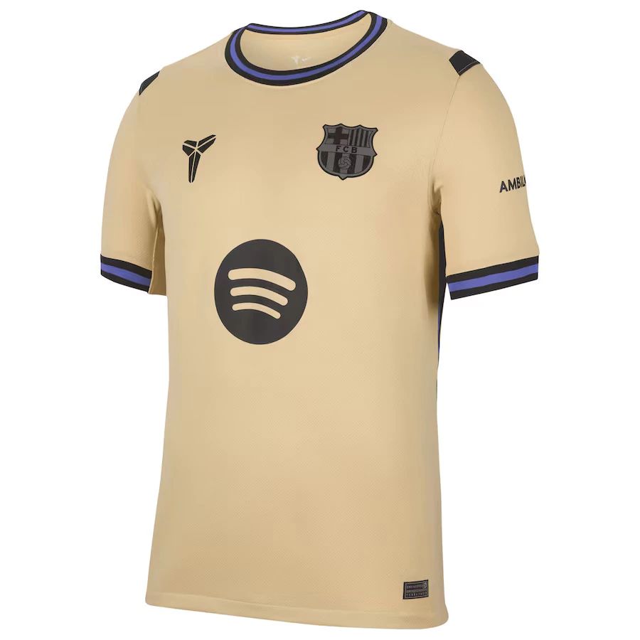 Camisa Barcelona 25/26 Masculina Torcedor - Bege