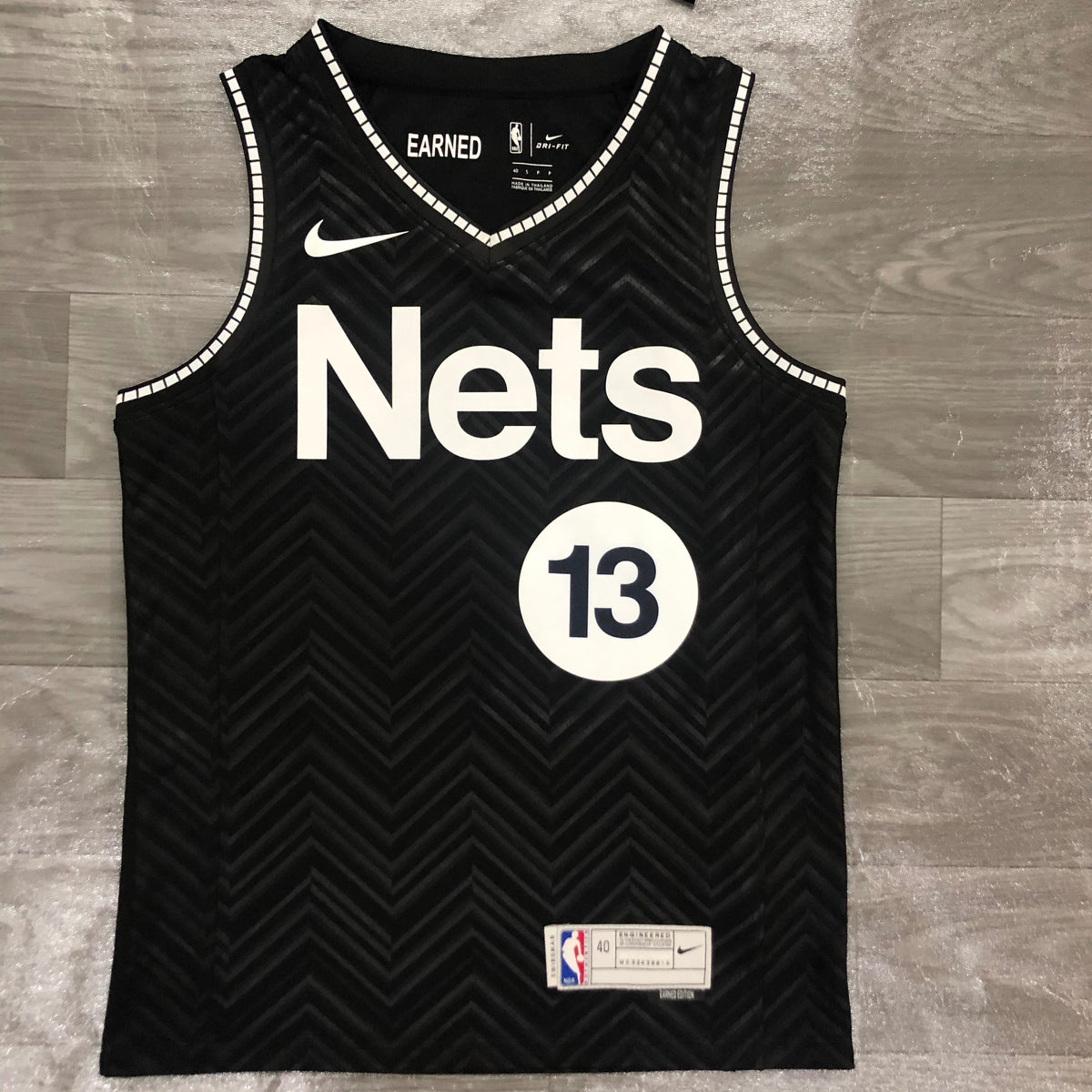 Regata NBA Brooklyn Nets Preta