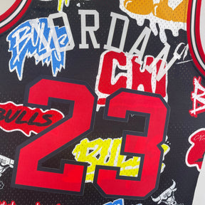 Regata Mitchell & Ness  Chicago Bulls Preta