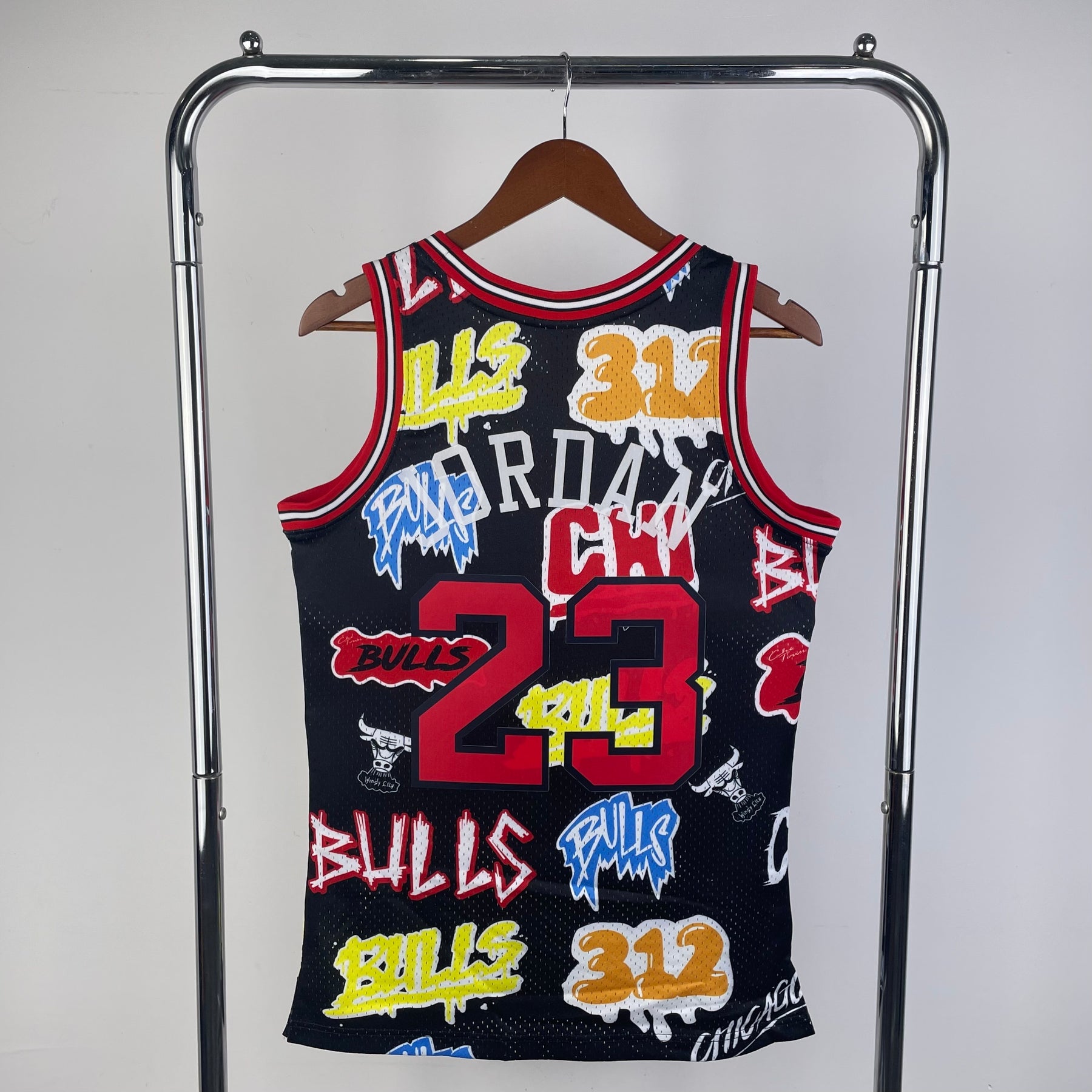 Regata Mitchell & Ness  Chicago Bulls Preta