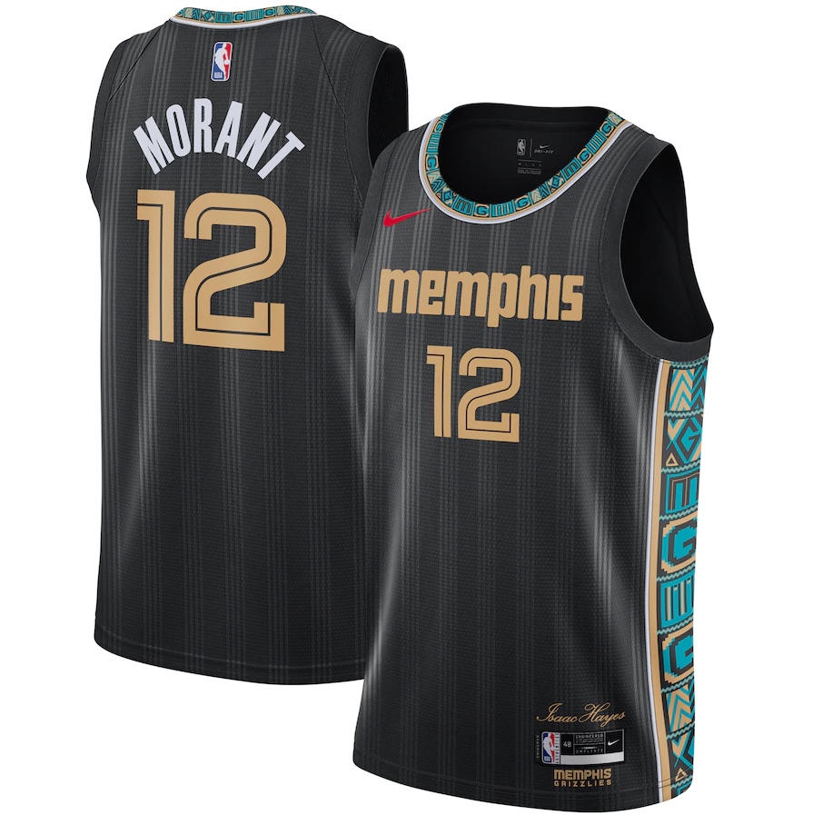 Camisa NBA Memphis Grizzlies Preta
