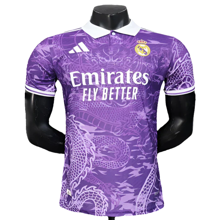 Camisa Real Madrid 25/26 Edição Especial - Roxo - Versão Jogador