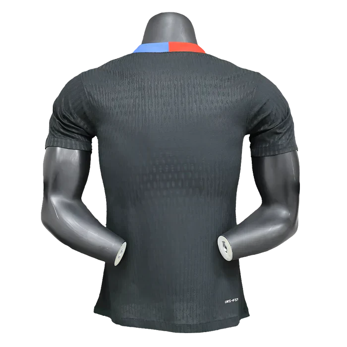 Camisa Barcelona Edição Especial 25/26 - Preta - Versão Jogador