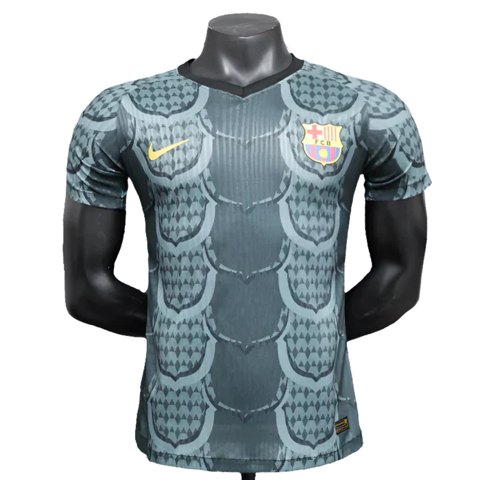 Camisa Barcelona Edição Especial 25/26 - Cinza - Versão Jogador