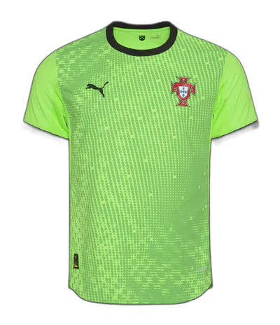 Camisa de Goleiro Portugal 25/26 - Verde Claro - Versão Torcedor