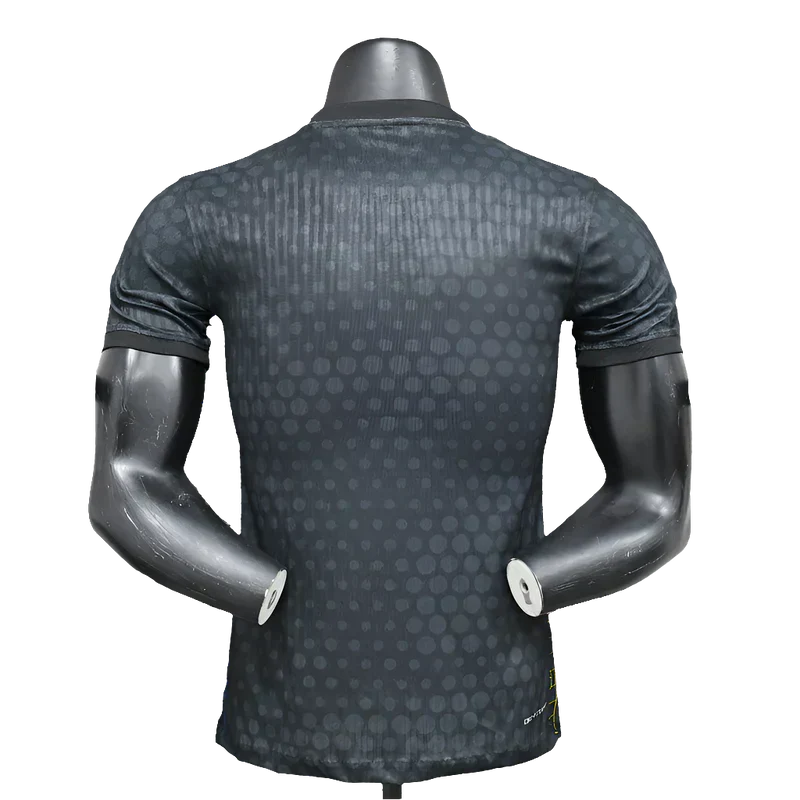 Camisa Barcelona 25/26 Edição Especial - Preto, Amarelo e Vermelho - Versão Jogador