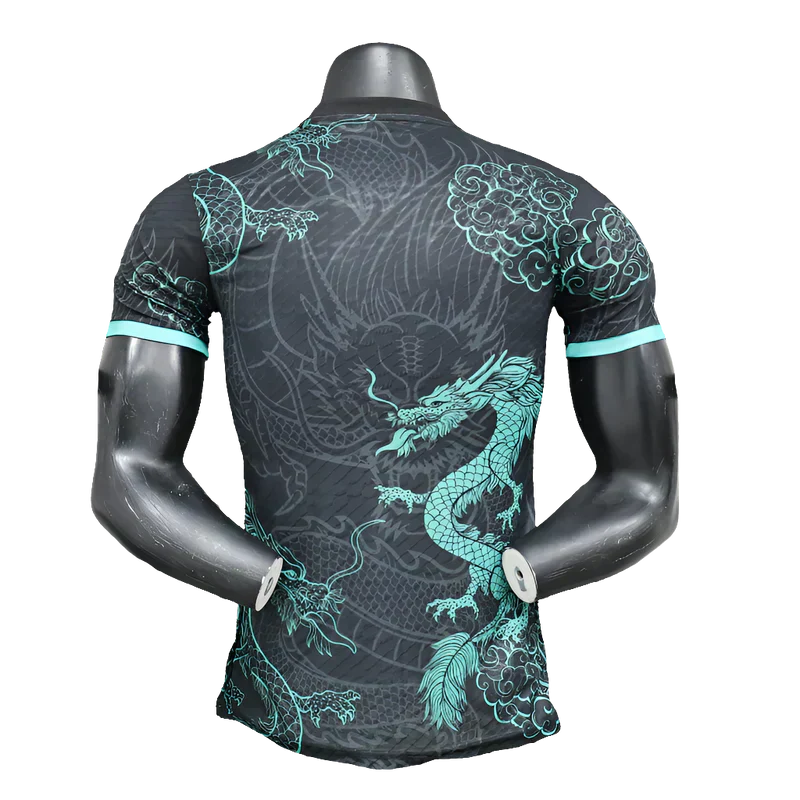 Camisa Real Madrid 25/26 Edição Especial - Preto e Azul Claro - Versão Jogador