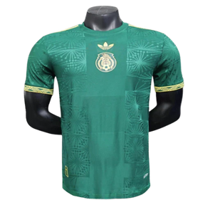 Camisa México 25/26 Gold Cup Edition - Verde - Versão Jogador
