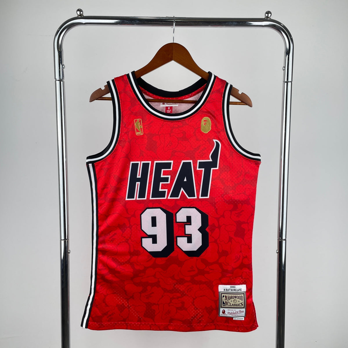 Regata Miami Heat Mitchell & Ness BAPE Edition 1993