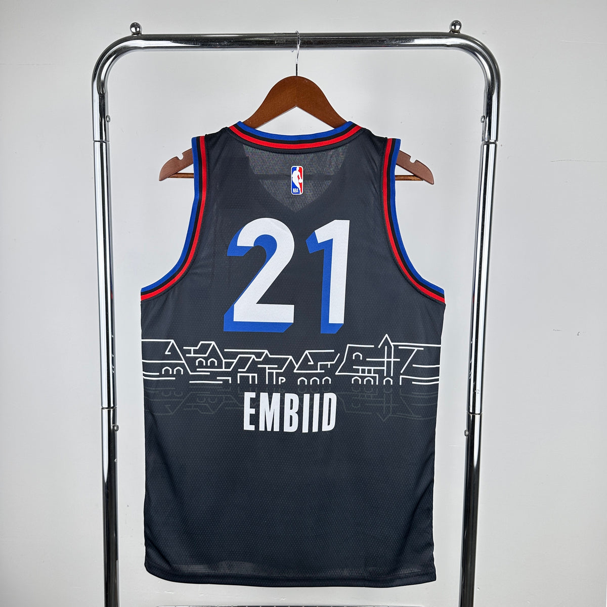 Regata Philadelphia 76ers Preta