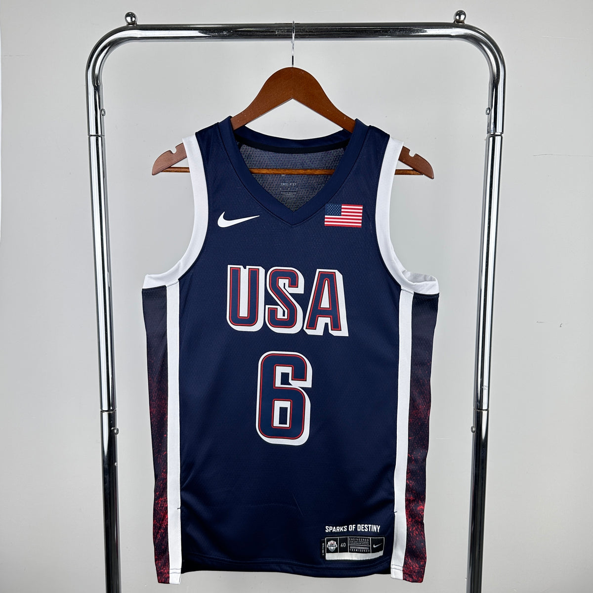 Regata Estados Unidos Olimpiadas 2024 Azul