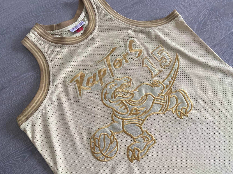 Regata Toronto Raptors Retrô Série Gold