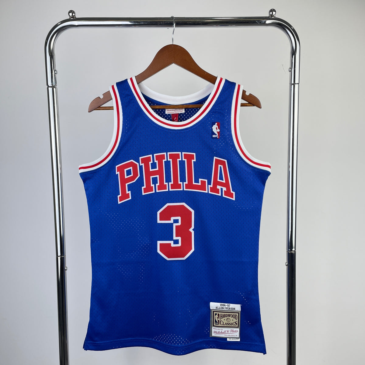 Regata Philadelphia 76ers Mitchell&Ness Azul