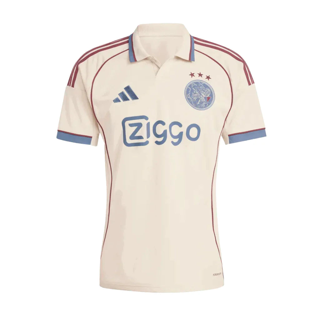 Camisa Ajax 25/26 Masculina Torcedor - Branco