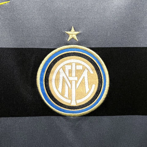 Camisa Inter de Milão Retro 2020/21 III Preta e Cinza Nike