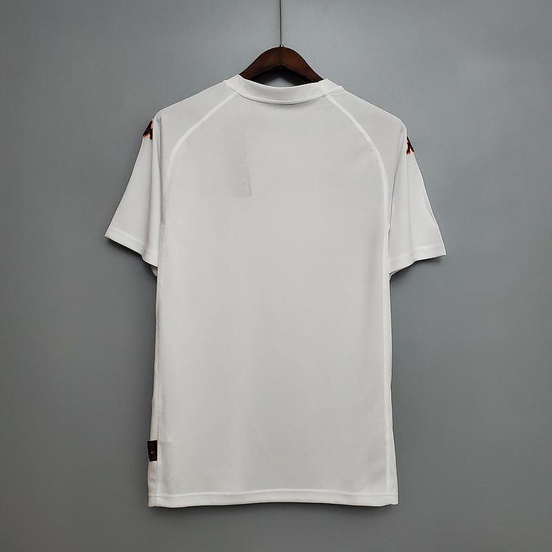 Camisa Roma Retrô 2000/2001 Branca - Kappa