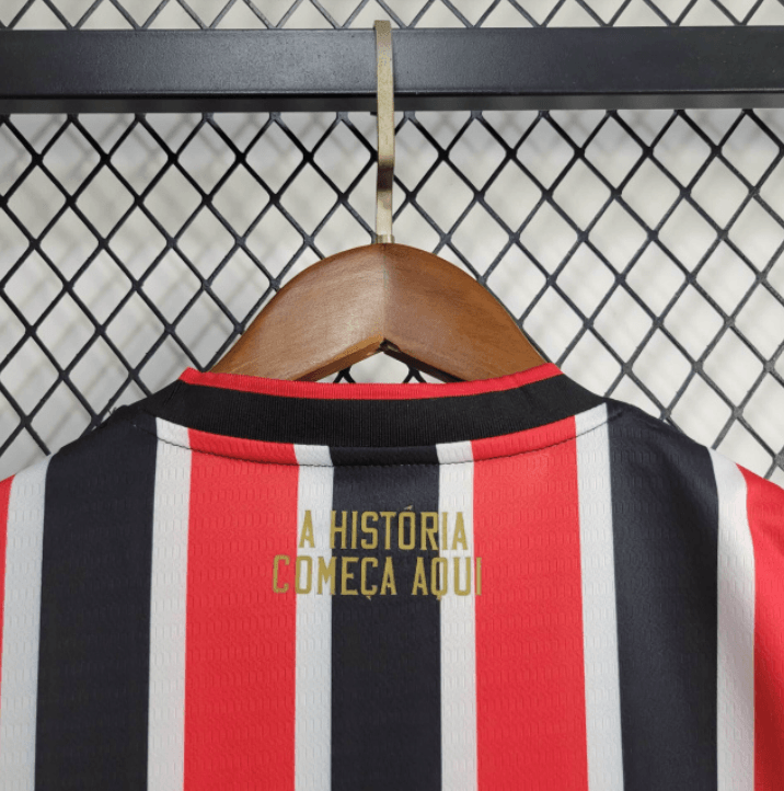 Camisa São Paulo I 24/25 New Balance - Vermelha e preta
