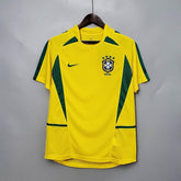 Camisa Seleção Brasileira Retrô 2002 Amarela - Nike