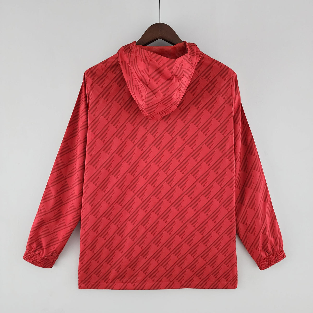 Corta-vento Internacional Adidas - Vermelho